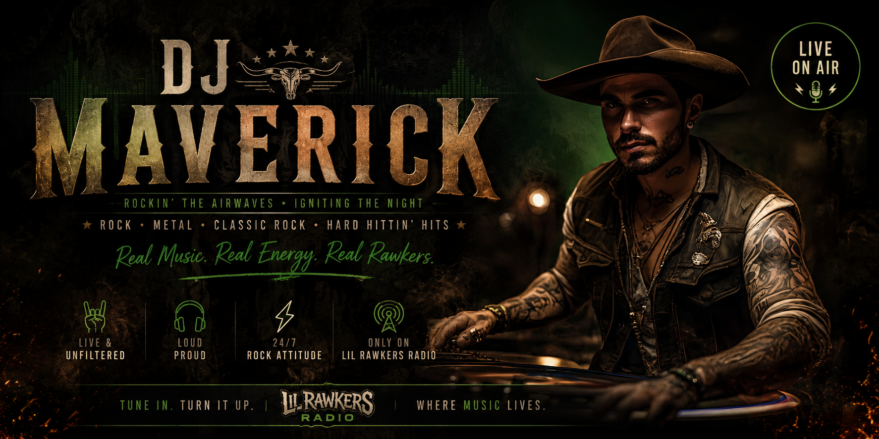 Dj Maverick banner